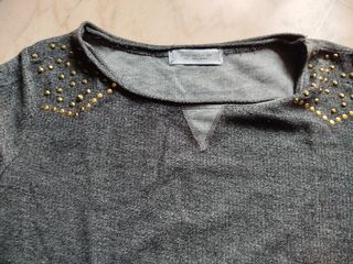 Jersey mujer talla L cuello redondo Stradivarius 