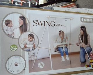 Columpio bebé SWING beige