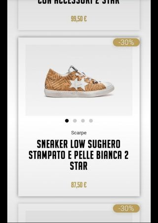 Sneakers donna pelle n 35