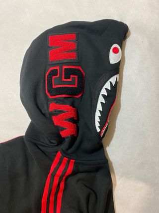 Adidas x Bape Shark Hoodie Full Zip