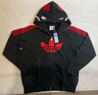 Adidas x Bape Shark Hoodie Full Zip
