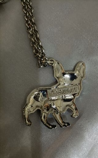 Collana con ciondolo bulldog francese
