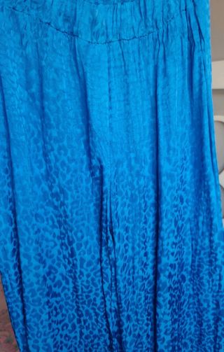 Kimono-conjunto azul