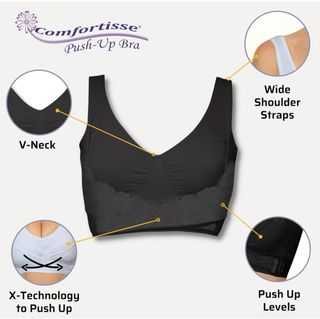 3 sujetadores Push Up Comfortisse SA