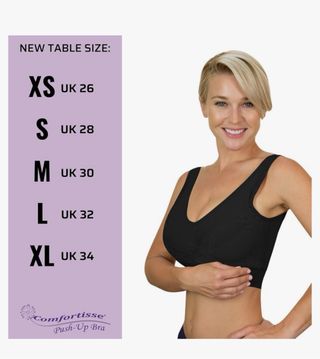 3 sujetadores Push Up Comfortisse SA