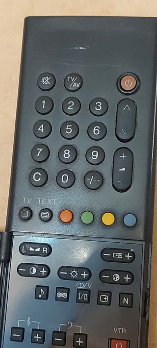 Mando Panasonic VHS TV