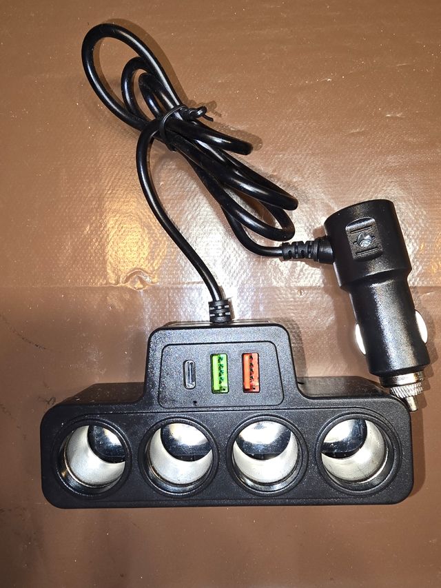 Adaptador isqueiro carro