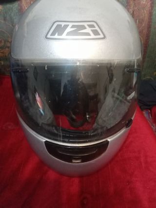 casco moto, cris negro, NZI,