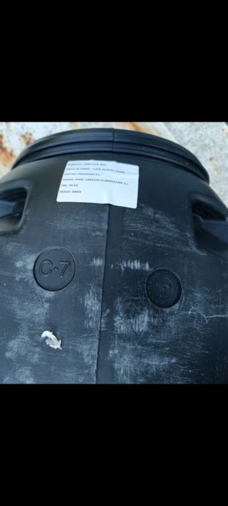 Bidones 255l herméticos uso alimentario