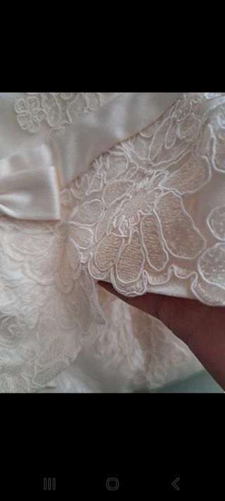 Vestido novia S talla 36