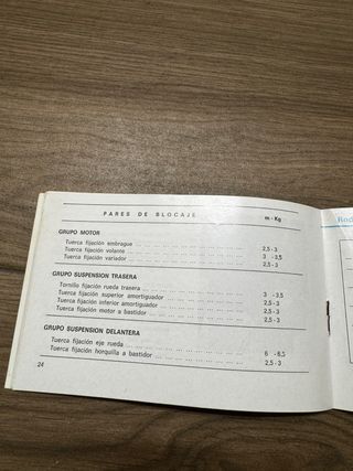 Manual de uso Vespino AL