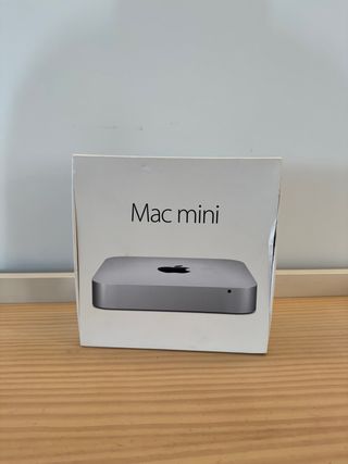 Mac mini apple caja 