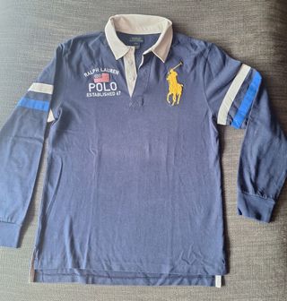 Polo chico manga larga RL