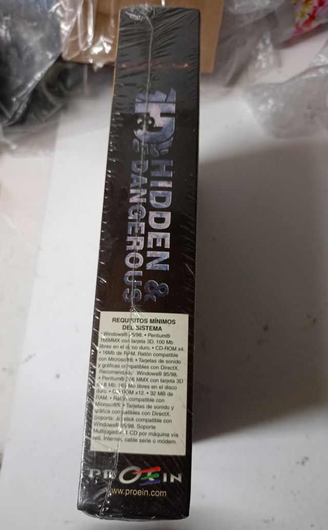 Juego PC Hidden y Dangerous 1999 Caja grande NUEVO