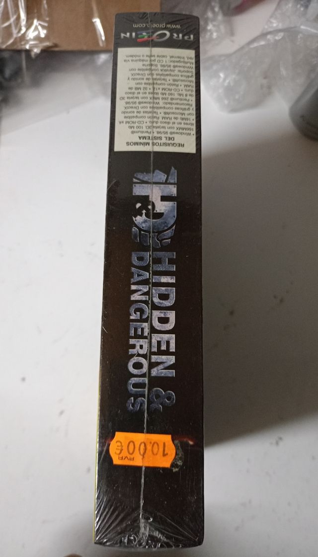 Juego PC Hidden y Dangerous 1999 Caja grande NUEVO