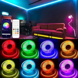 TTWAY Striscia LED COB RGB 5M, 12V