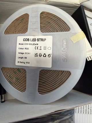 TTWAY Striscia LED COB RGB 5M, 12V