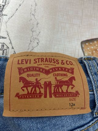 Pantalon Levis Vaquero 12 años