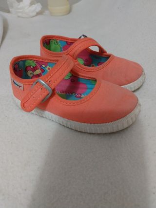 Zapato lona niña