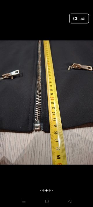 Completo pantaloni nero donna G. Sel Milano