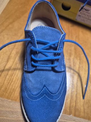 Zapatos serraje niño