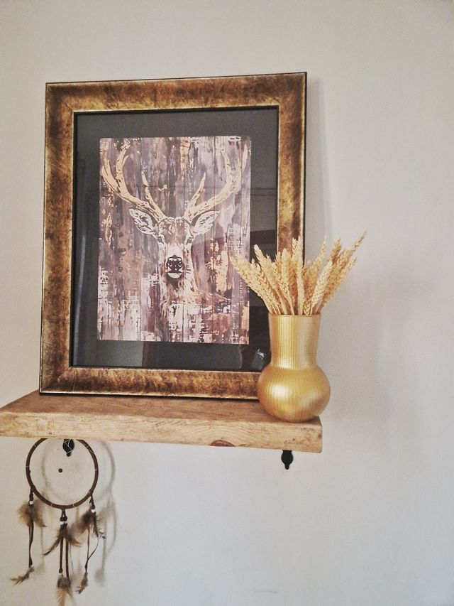 Jarrones pintados en  "Lavanda", "Dorado", "beig"