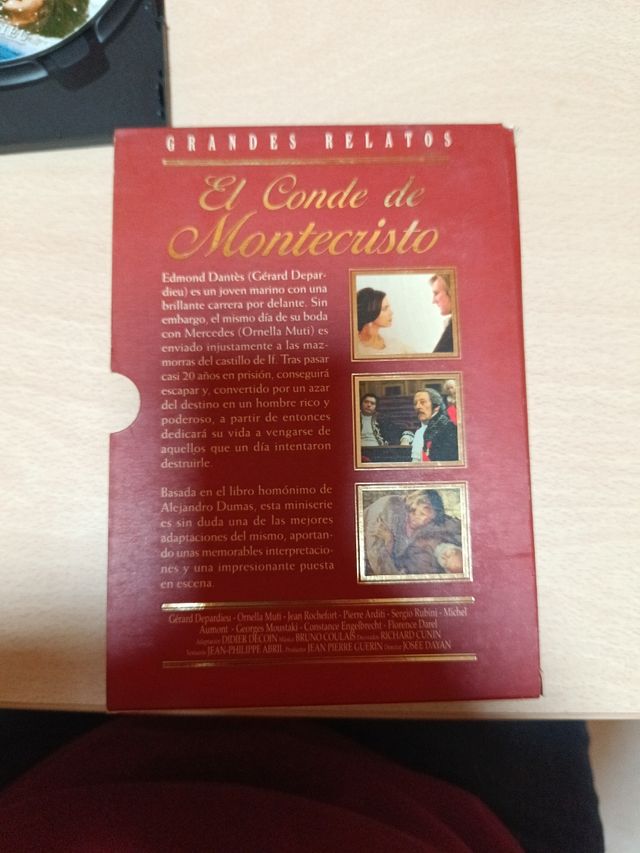 El conde de montecristo DVD
