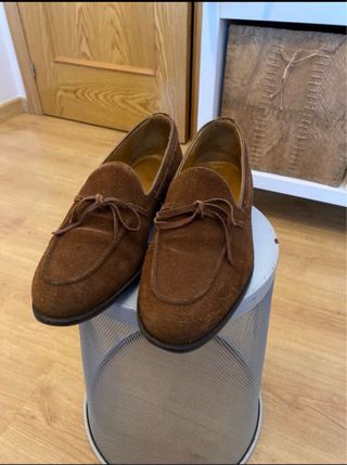 Mocasin serraje caramelo