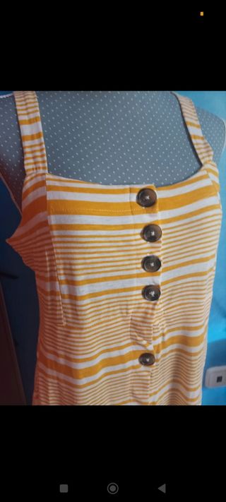 Vestido amarillo de Sfera