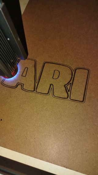 Madera grabada laser personalizada