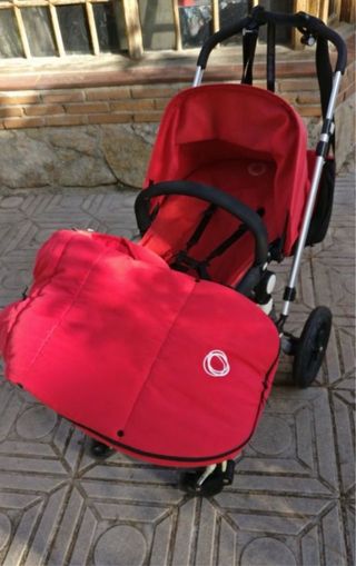 Saco carrito Bugaboo rojo