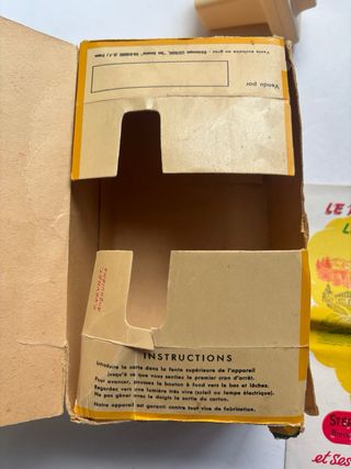 Visor Stereoscope Lestrade, c1960, en su caja