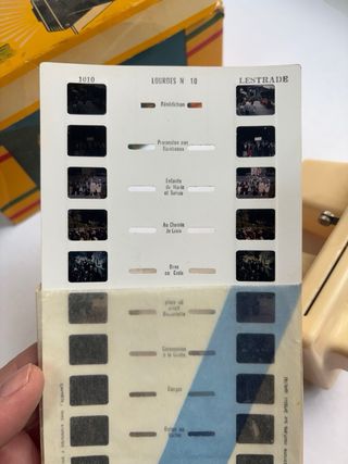 Visor Stereoscope Lestrade, c1960, en su caja