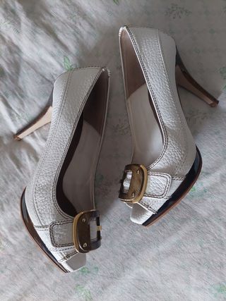 Zapato zara blanco 37