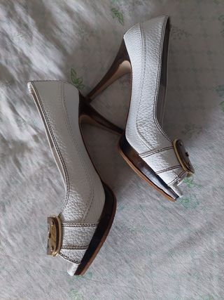 Zapato zara blanco 37