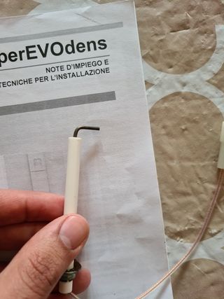 Sensore rilevamento fiamma caldaia Savio