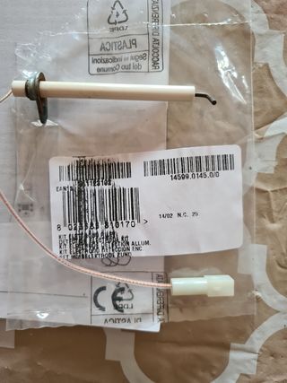 Sensore rilevamento fiamma caldaia Savio