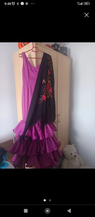 Traje de flamenca