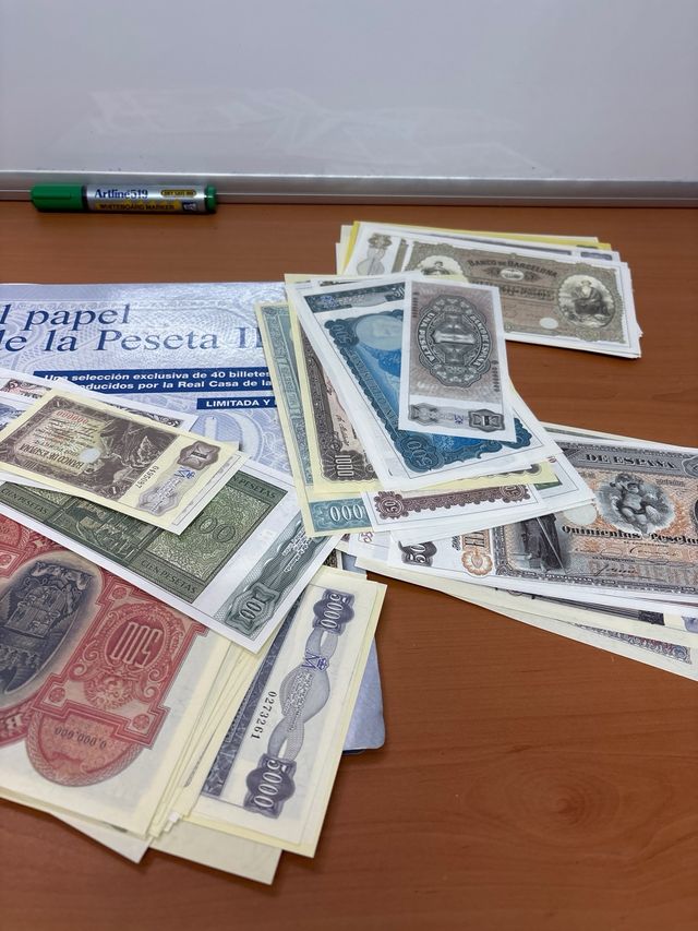 El papel de la peseta II