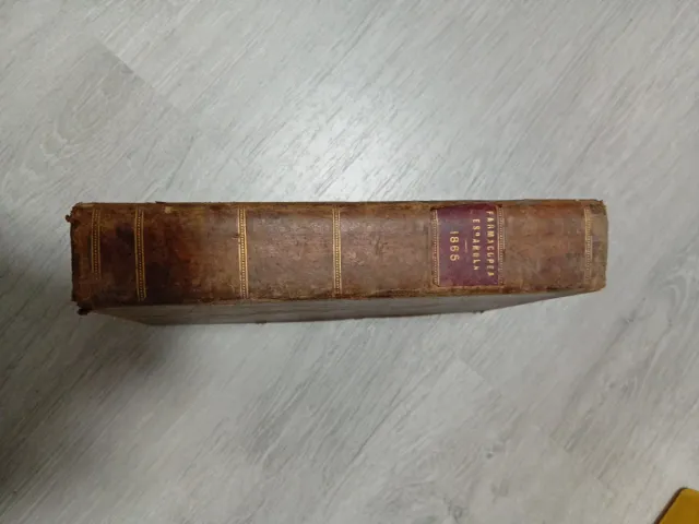 Libro antiguo. FARMACOPEA ESPAÑOLA 1865
