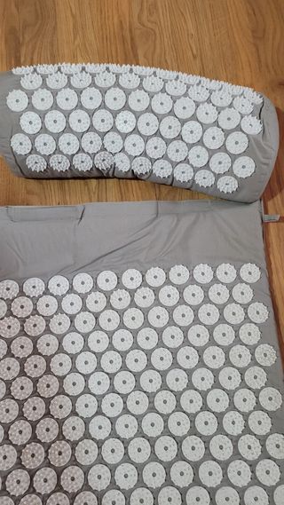 Almohada y esterilla acupresión y bolsa