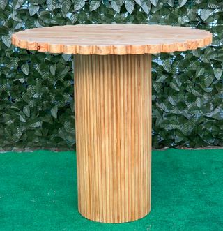 MESA DE MADERA FLOR