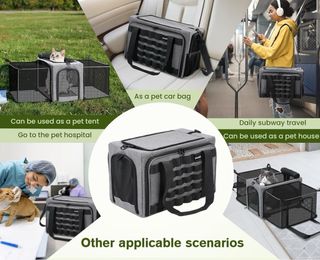 Transportín Gatos Extensible hasta 5kg PRECINTADO