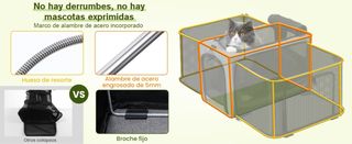 Transportín Gatos Extensible hasta 5kg PRECINTADO