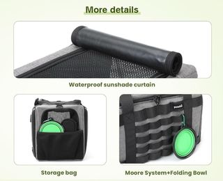 Transportín Gatos Extensible hasta 5kg PRECINTADO
