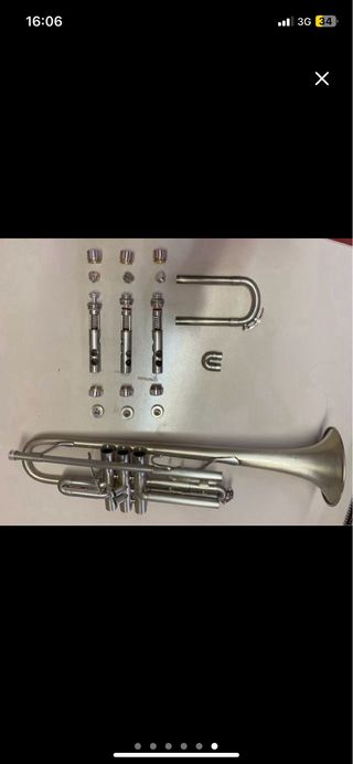 Trompeta vintage Americana restaurada al 100%