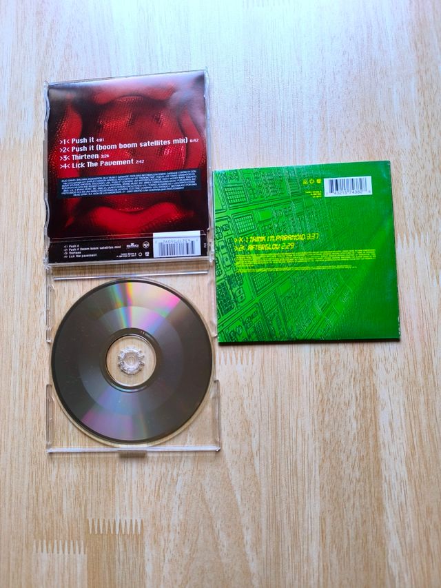 Lote 2 CD single GARBAGE