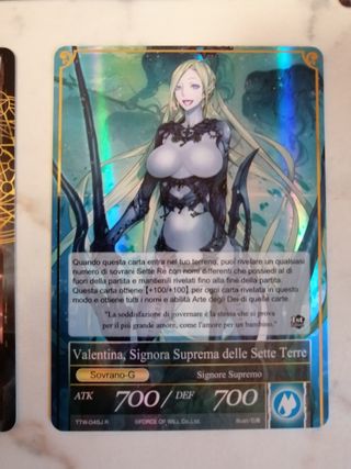 Blocco 100 Carte TCG Force of Will - TTW (parte 2)