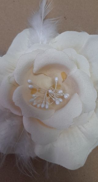 Flor tela adorno