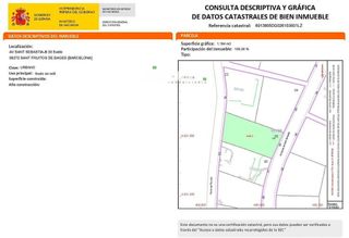 Terreno en venta en Sant Fruitós de Bages